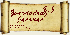 Zvezdodrag Jačovac vizit kartica